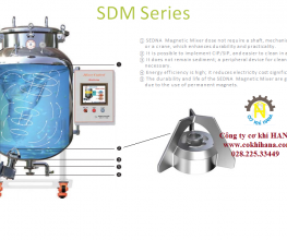 Máy khuấy từ SDM-200 dùng cho bồn 1500 lít 
